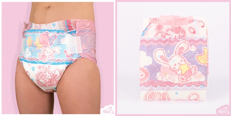 ABUniverse BunnyHopps Diapers