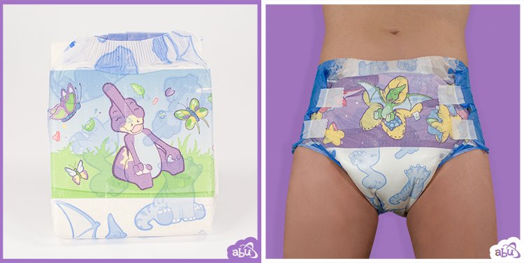 ABUniverse DinoRawrZ Diapers