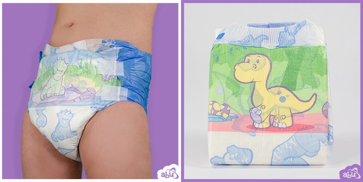 ABUniverse DinoRawrZ Diapers