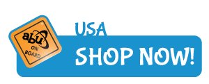 ABU On Board Hanging Metal Sign USA
