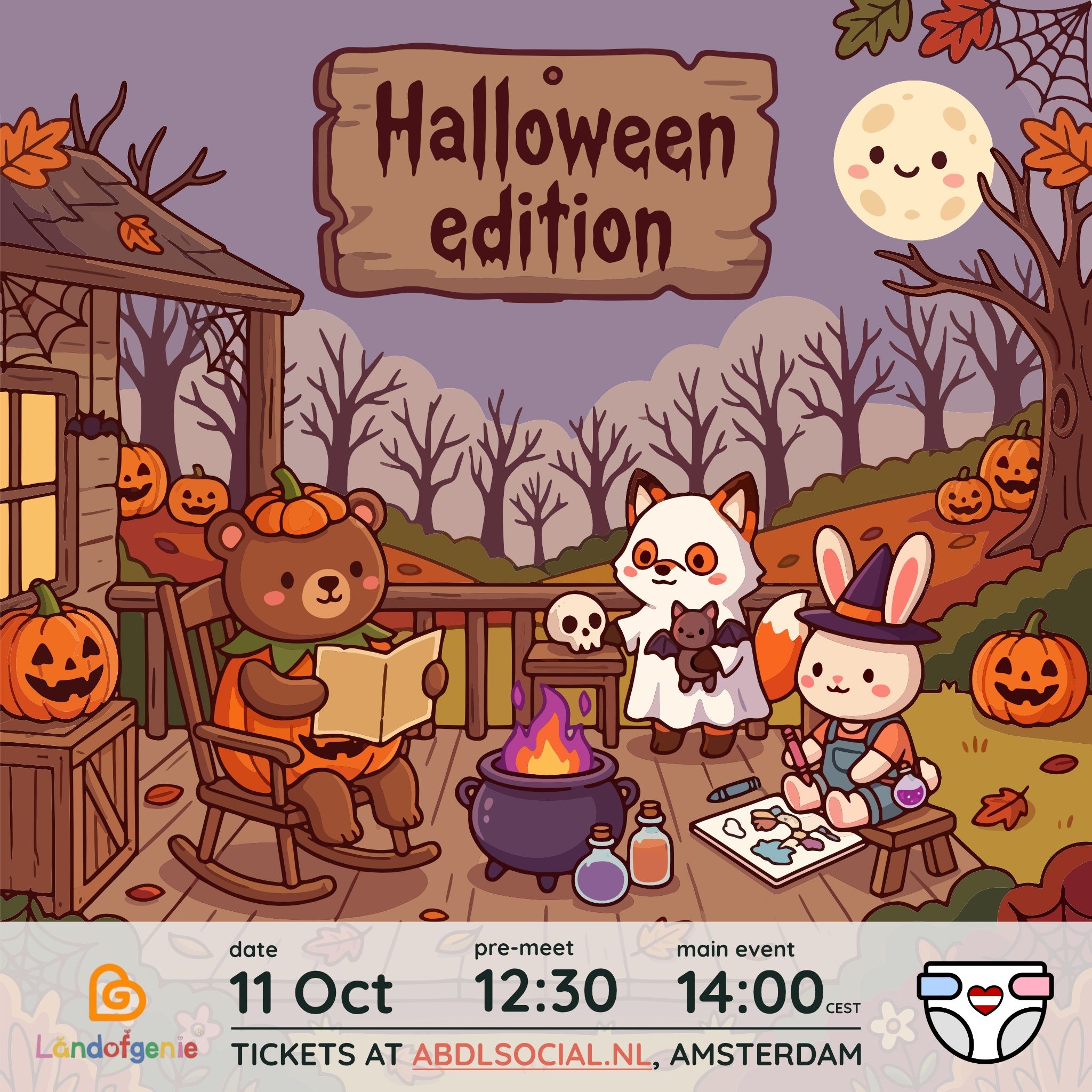 Amsterdam ABDL Social: Halloween Edition