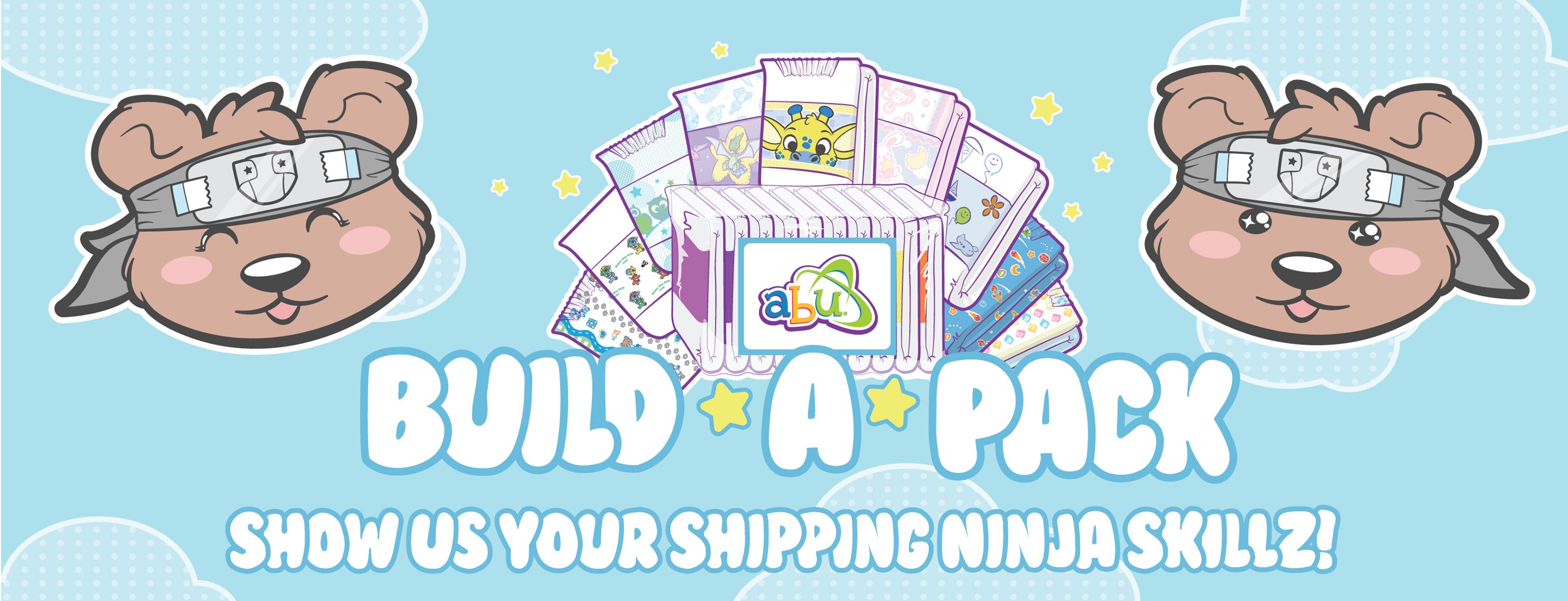 Show Off Your Ninja Speed With ABU's Build-A-Pack Program!