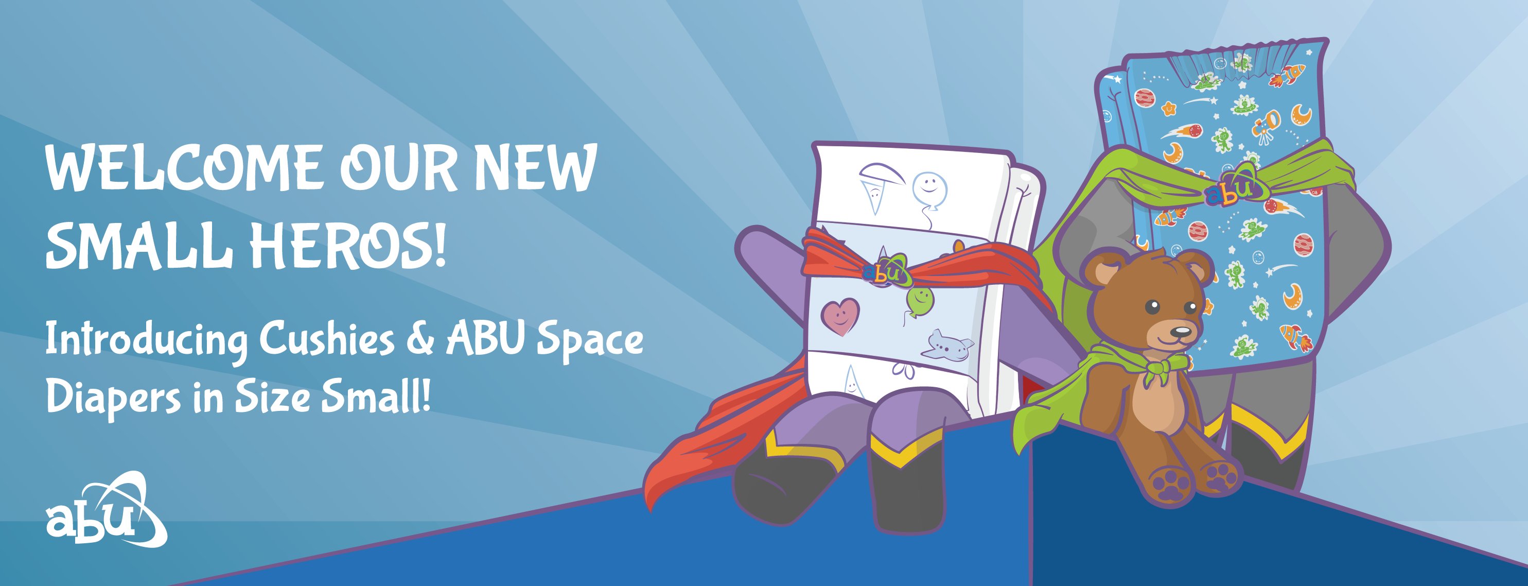 Cushies & ABU Space Now Available In Small!