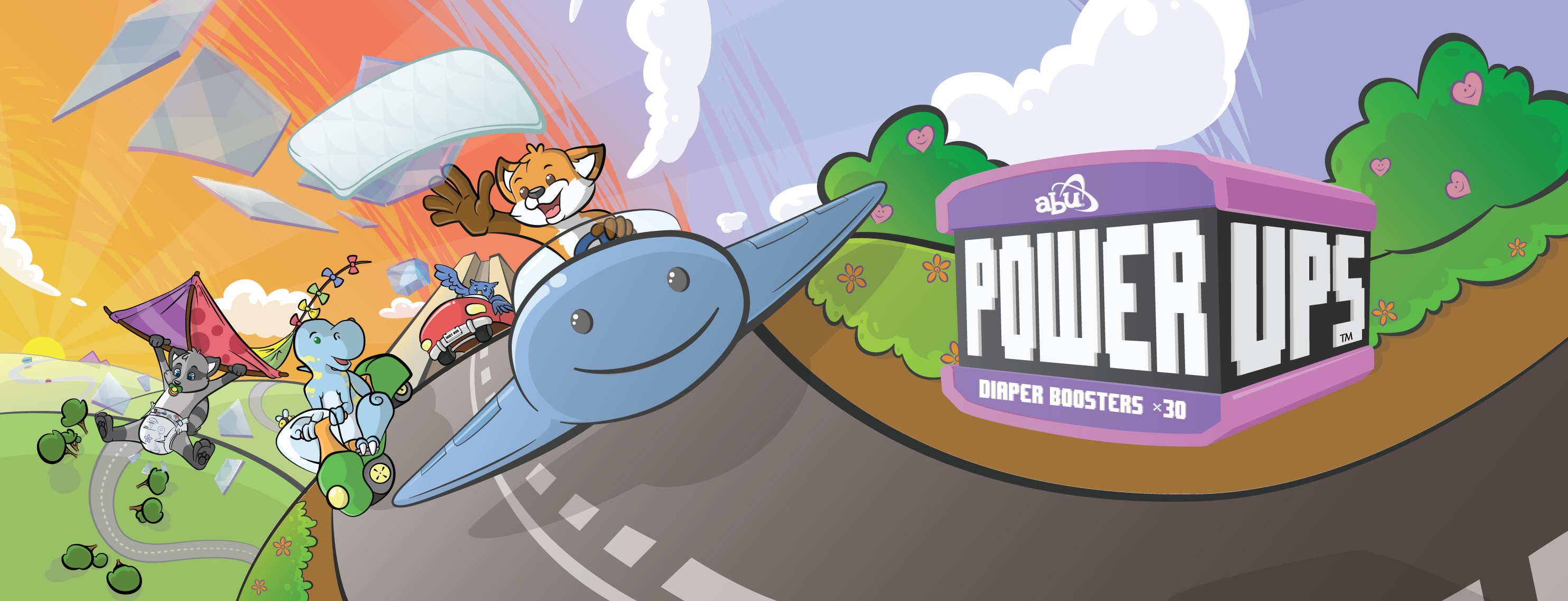 ABU PowerUps™ - Boosting Diaper Performance!