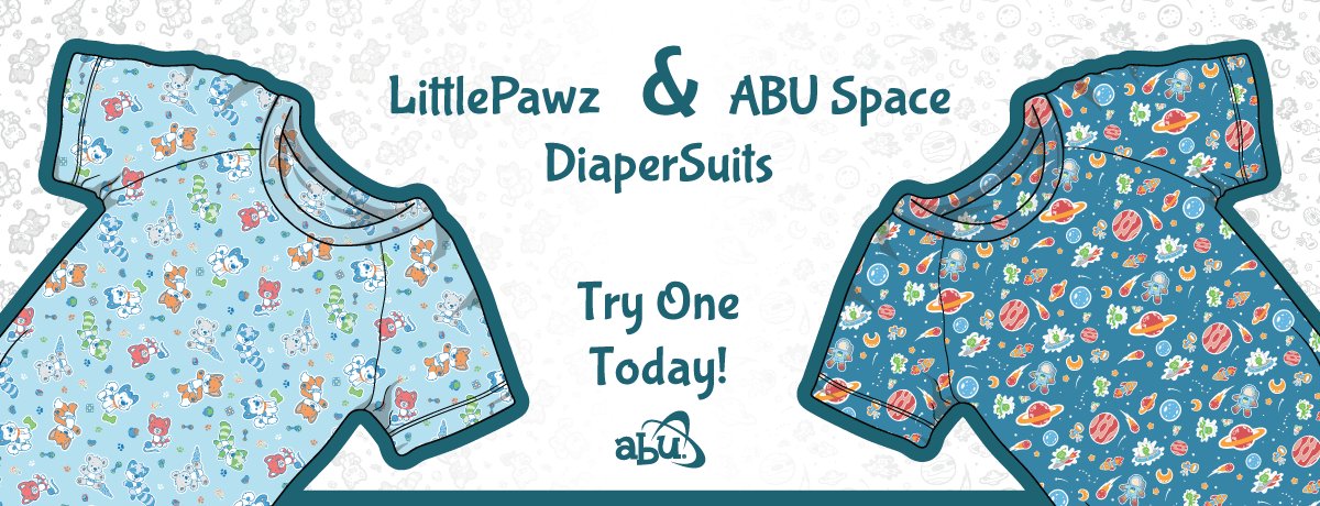 NEW! - LittlePawz & Space DiaperSuits - Order Today!