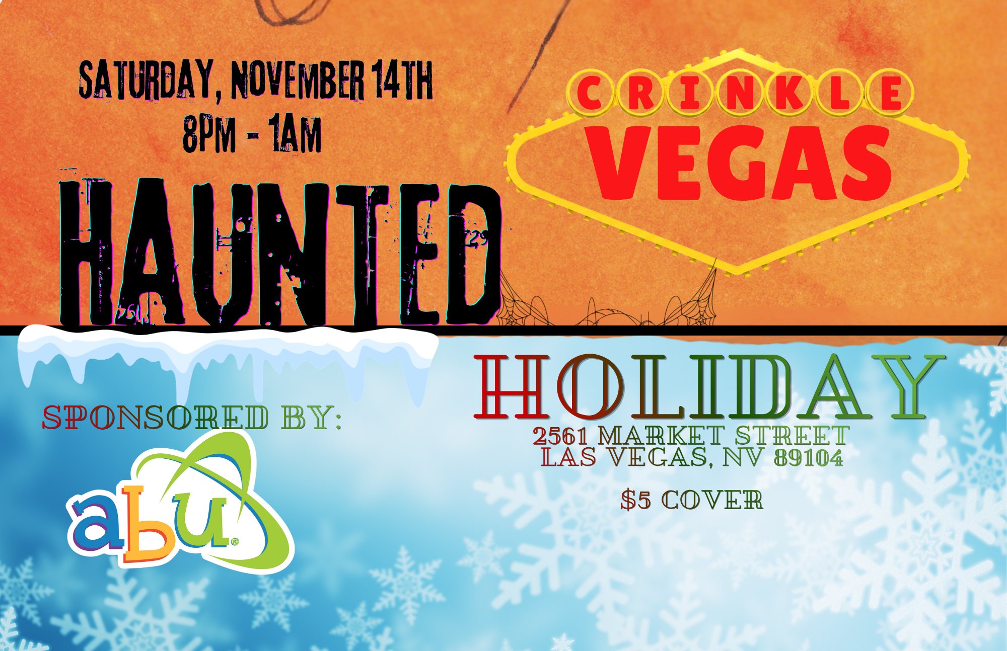 Crinkle Vegas Haunted Holiday Party