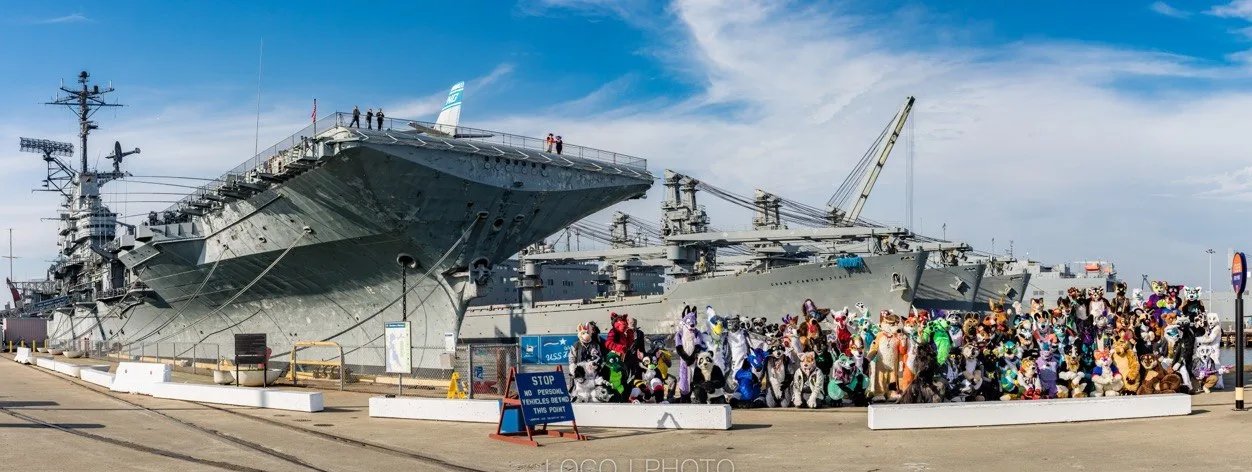 ABDL Floor at Galactic Camp®: the Furry Con on an Aircraft Carrier